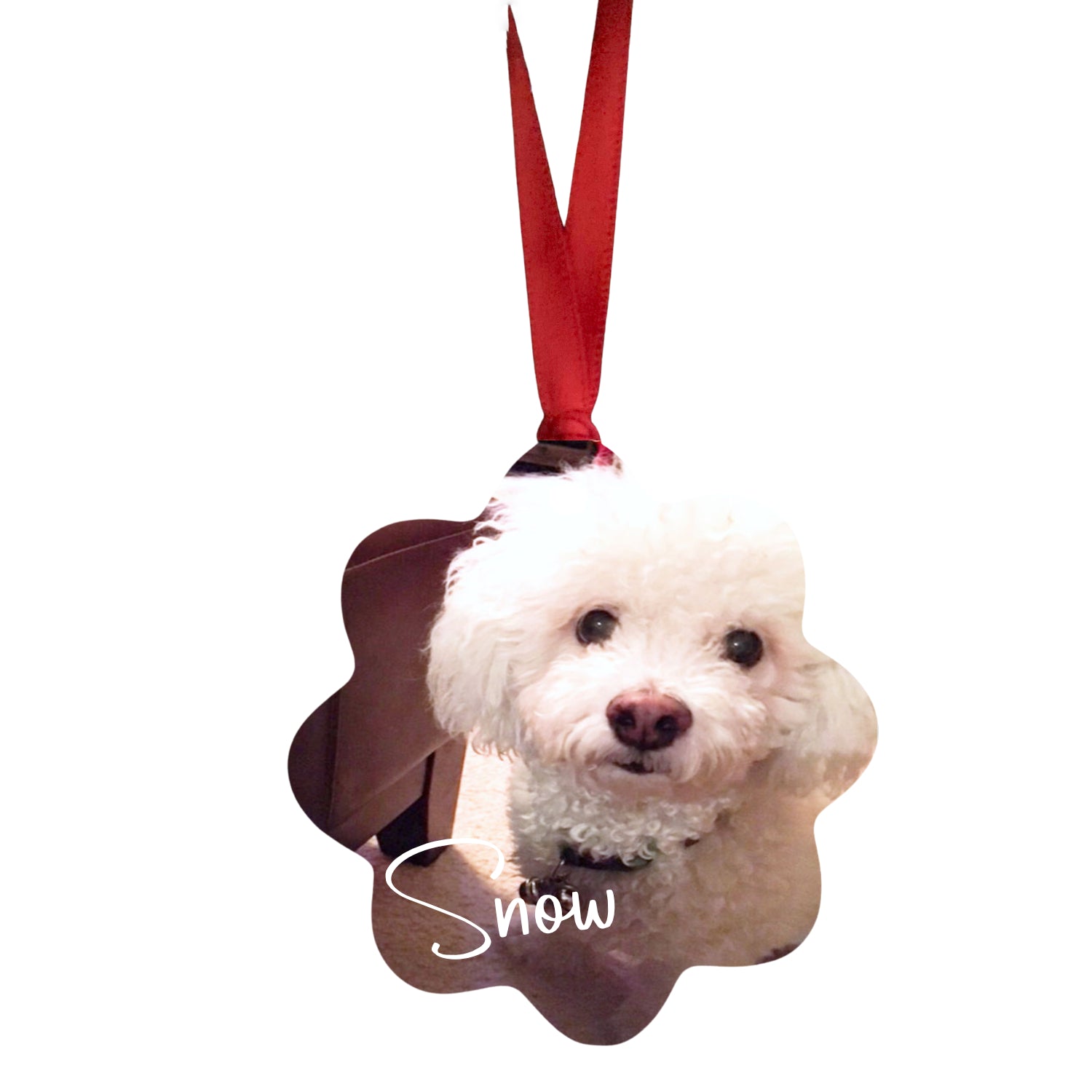 The Snowkie Personalized Dog Ornament - 