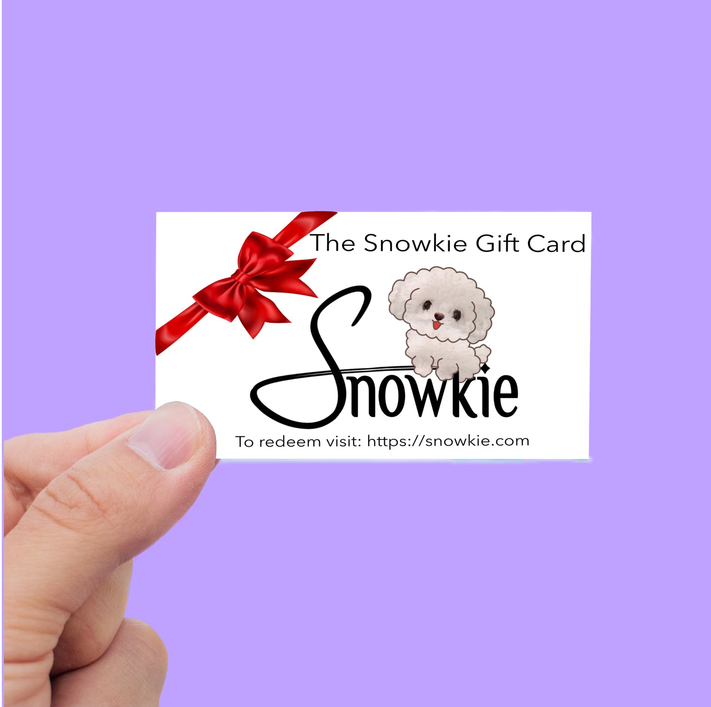 The Snowkie Gift Card